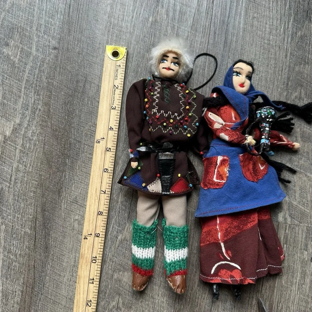 National Costume Dolls | GEORGIAN Handmade Dolls| Caucasian| Khevsureti Georgia|